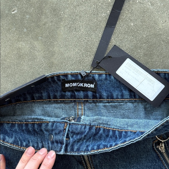 Momokrom Denim Skirt - Picture 3 of 5